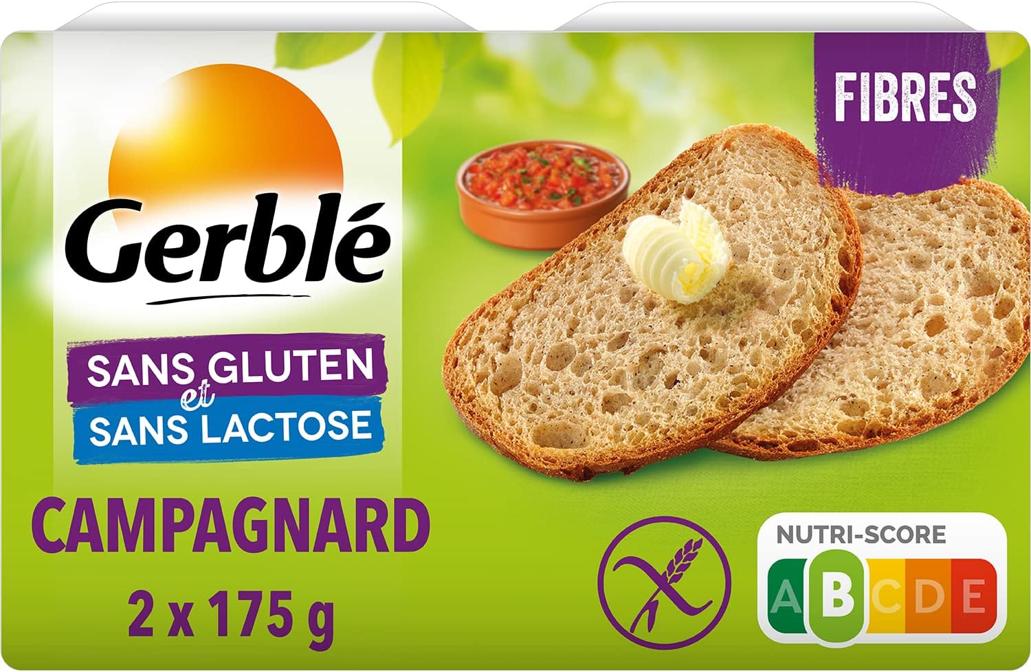 Gerblé Pain Campagnard sans gluten