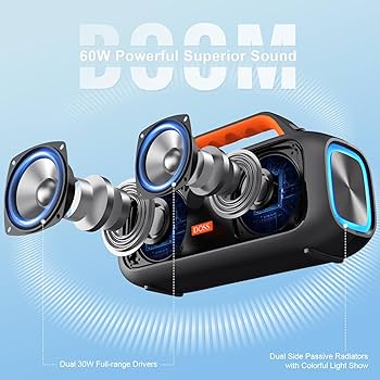 Amazon.com: DOSS Extreme Boom S Wireless Portable Bluetooth