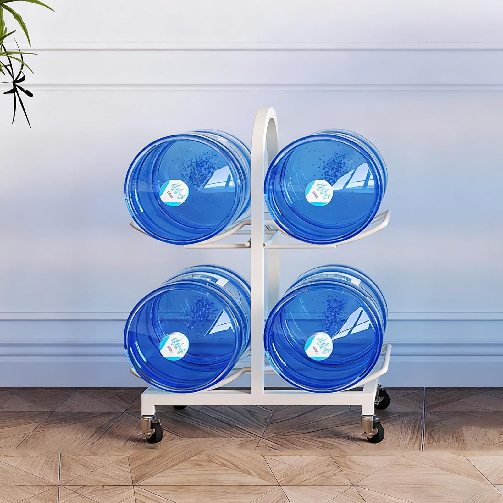 Amazon｜ZEOPLE ウォーターサーバーボトルラック キャスター付き 2/3段