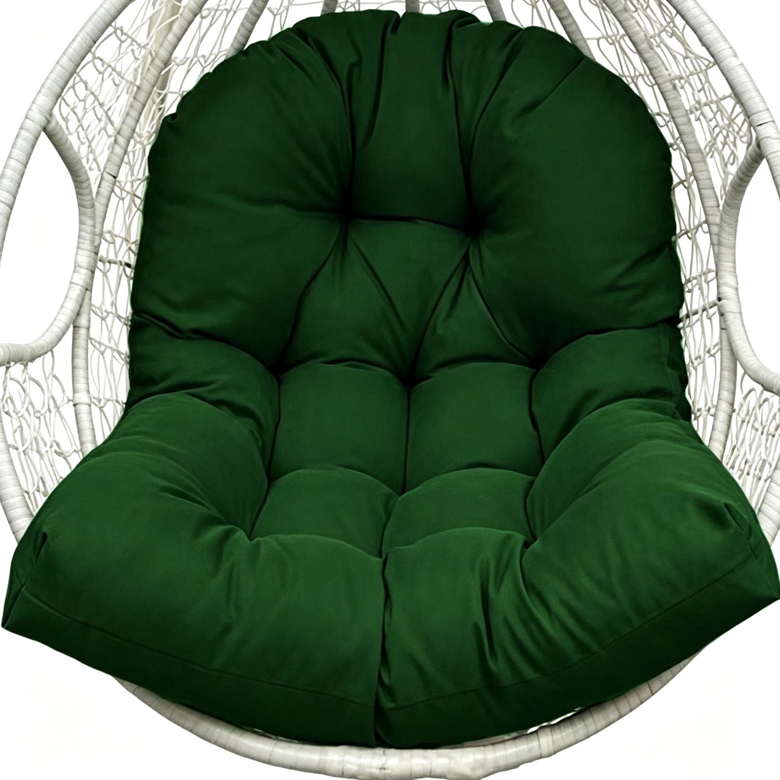 Cojín para Silla Huevo Colgante, cojín para Columpio de Mimbre