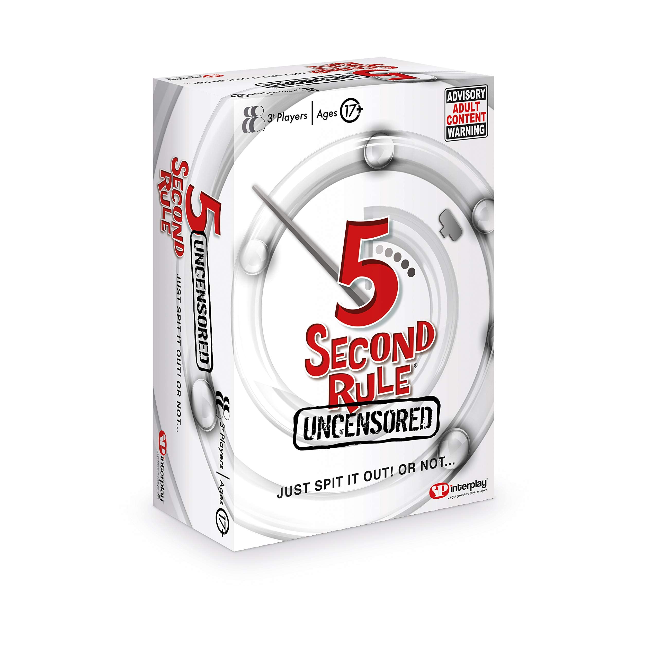 Amazon.com: Interplay 5 Second Rule Uncensored Adult Party Card Game  Drinking, Multi,17.78 x 6.35 x 12.7 Centimeters : Tools & Home Improvement