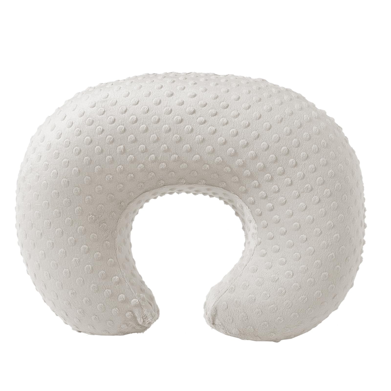 Almohada de lactancia y posicionador corporal para bebés con funda de alta calidad para lactancia materna para bebés, niños y niñas, almohada de alimentación con funda de almohada transpirable y