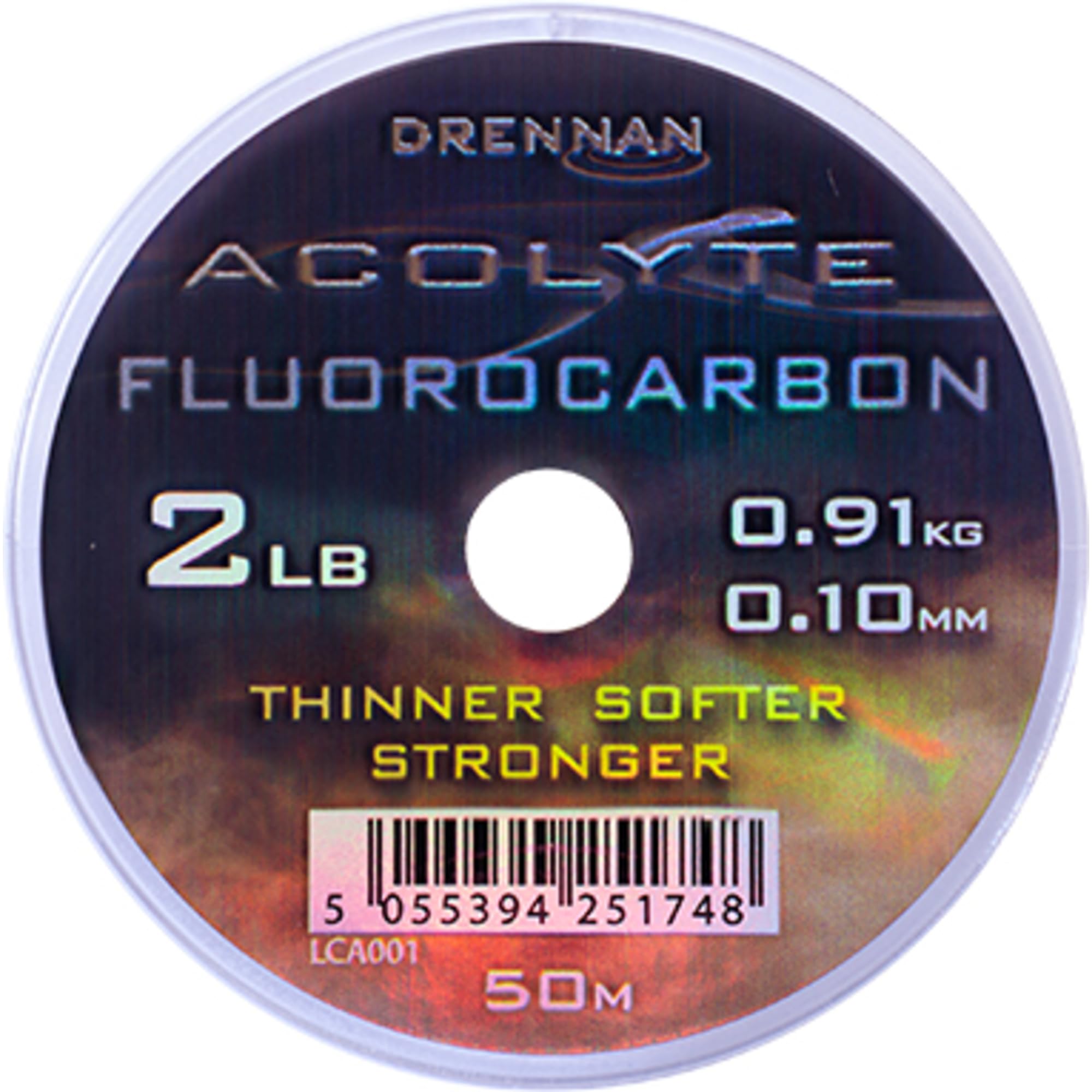 Drennan Acolyte Fluorocarbon 50m (2 12lb)