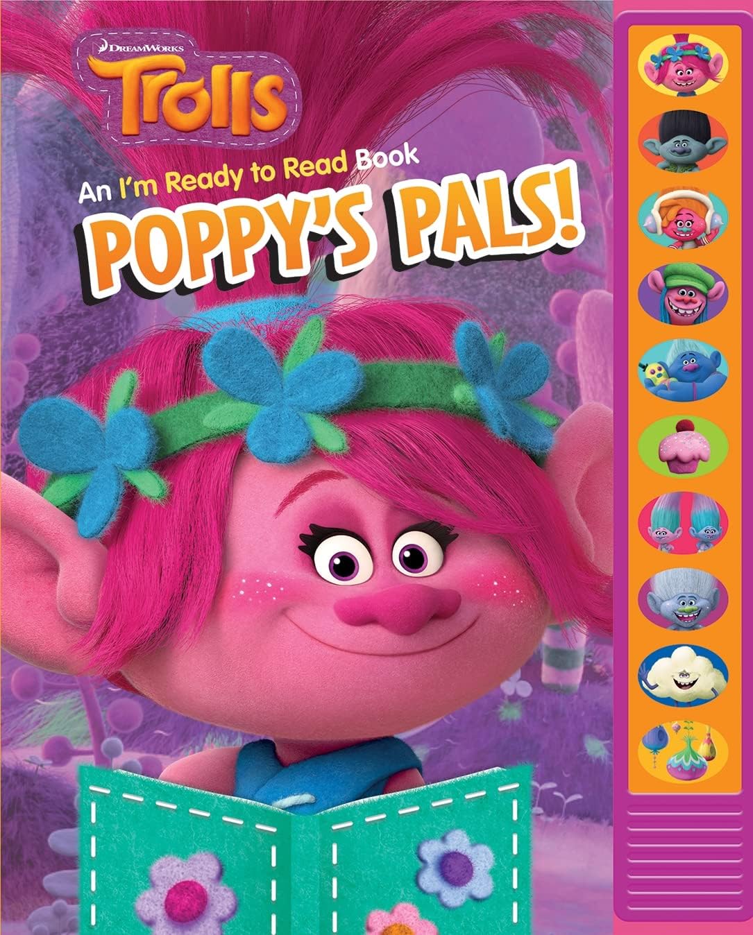 Trolls - I'm Ready to Read Sound Book - Poppy's Pals! - PI Kids Hardcover – June 25, 2019
