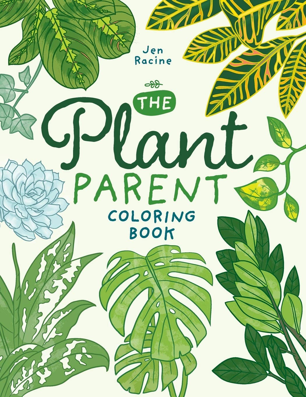 Eclectic Esquire Media, LLC The Plant Parent Coloring Book: Beautiful Houseplant Love and Care