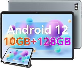 Blackview Android 12 Tablet, 10GB RAM 128GB ROM 1TB Expand 10 inch Tablet Tab 7 Pro, FHD 1920*1200 Display 13MP Camera Dual Band 5G WiFi Tablet Computer, 6580mAh GPS Cheap Tablets, Space Gray