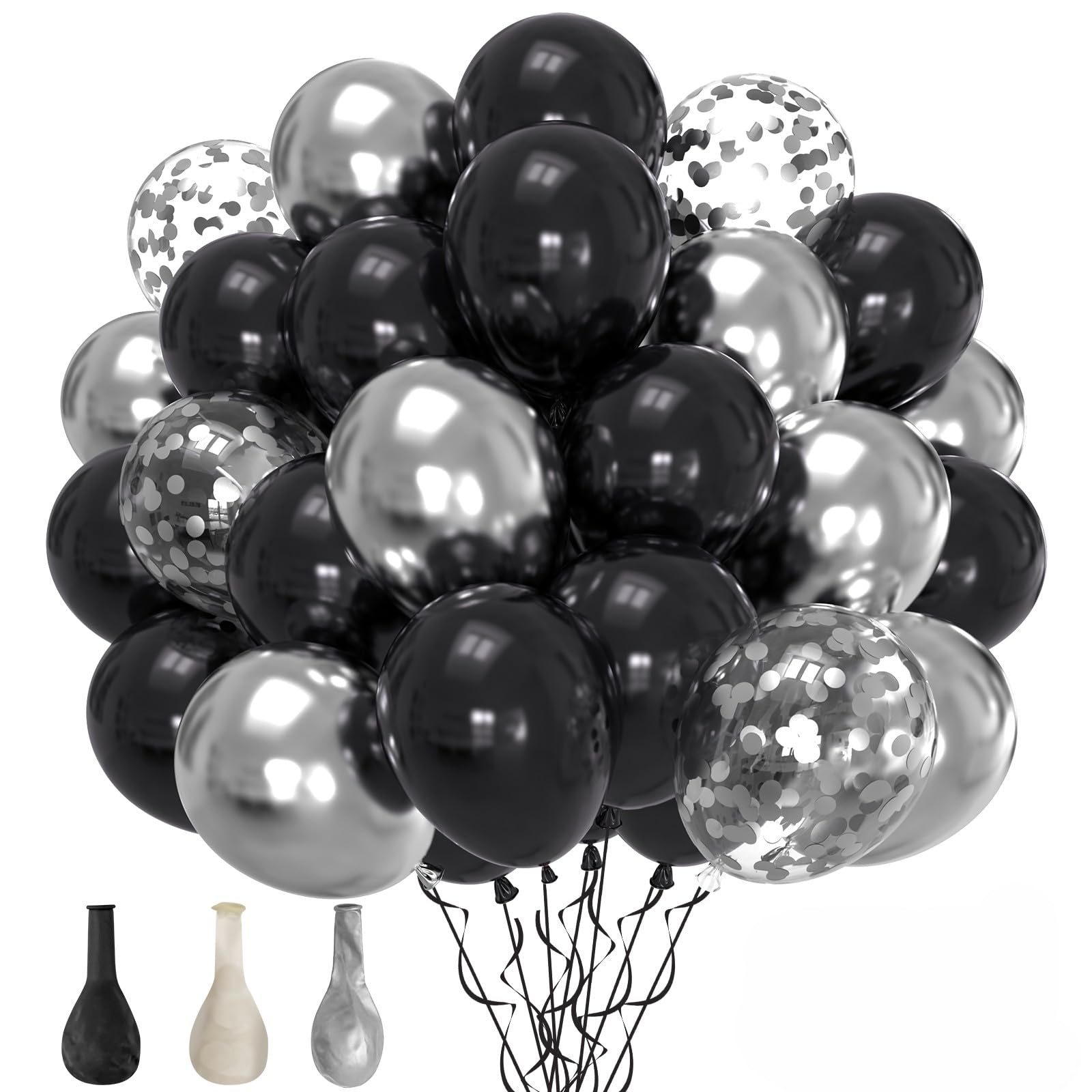 Latex Luftballons 12 zoll Helium Ballons Konfetti Luftballons Set für Geburtstag Hochzeit Baby Shower Party Dekoration