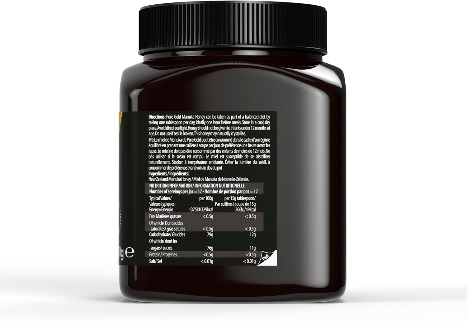 Pure Gold Select Manuka Honey Mango, 250 GR