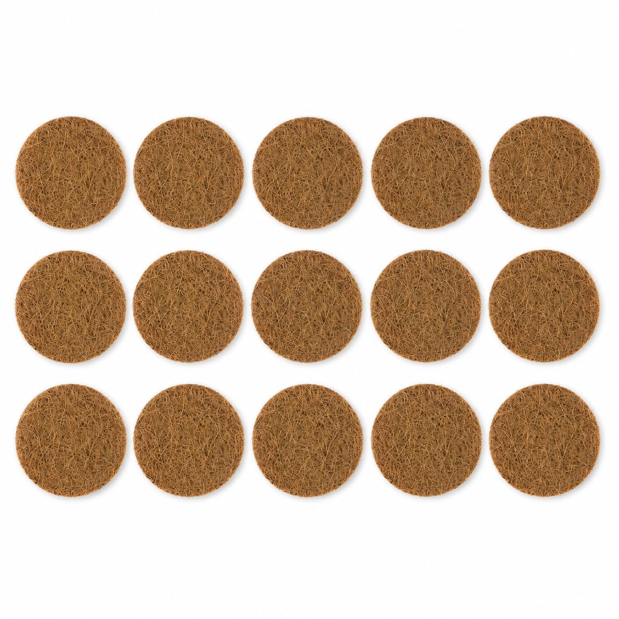 Coconut Fiber Pot Bottom Mesh Pads for Drainage and Soil Retention 6cm 15pcs-image-3