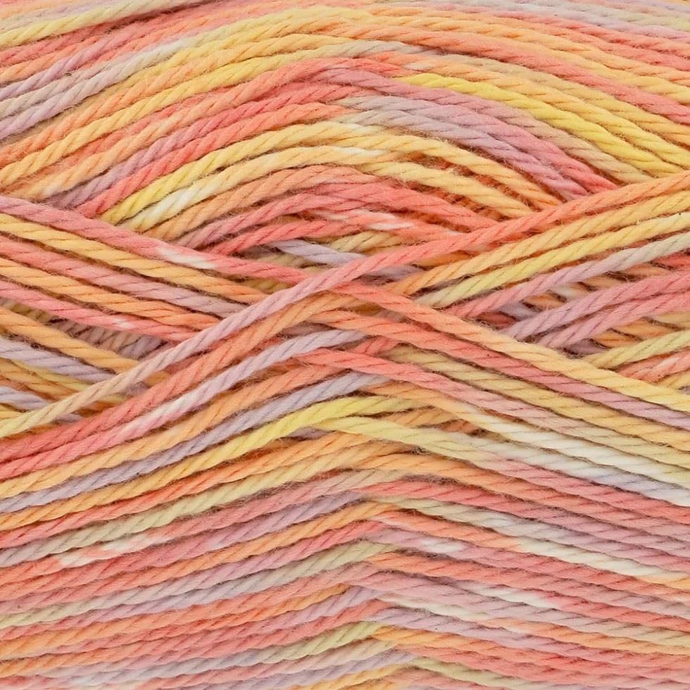 King Cole Cottonsoft Crystal DK Yarn – 5743 Blush – Lot économique de 12 pelotes de 100 g – 210 mètres par pelote