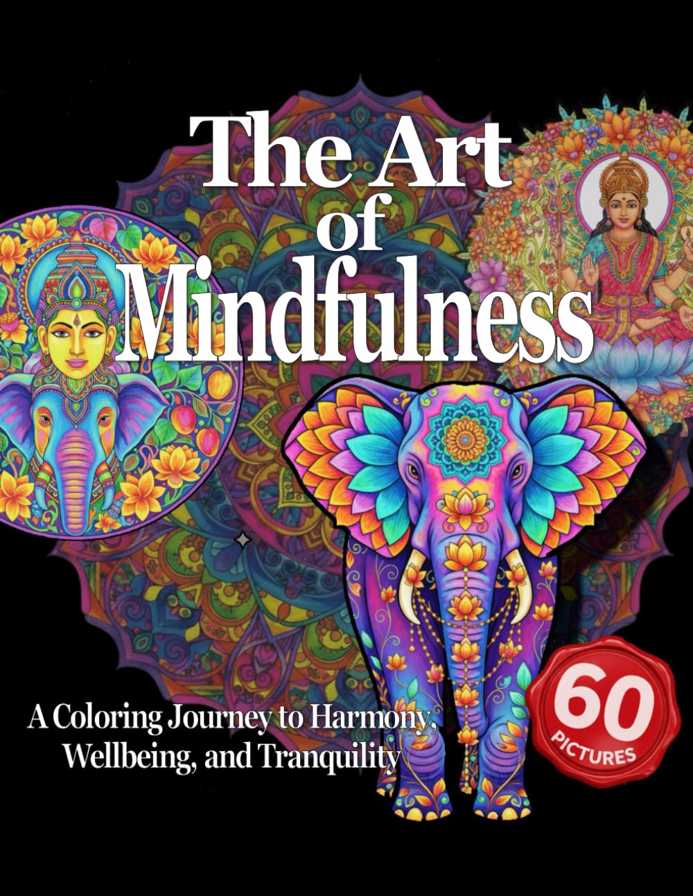 The Art of Mindfulness: A Coloring Journey to Harmony, Wellbeing, and Tranquility