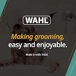 WAHL Canada Basic Pet Clipper, Perfect for At-home Trims and Touch-ups, easy to use with snag free cutting, trimming touch-ups of the face, paws ears, suited fine medium coats - Model 58124, Black