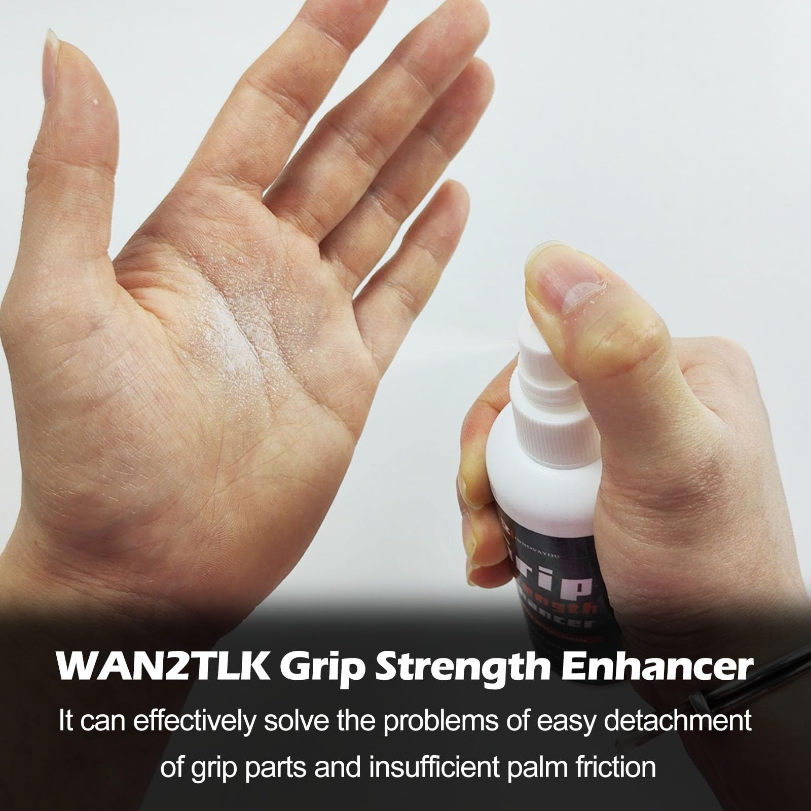 Sport Hand Grip Spray 100ml - Aumenta Le Prestazioni, migliora Il Controllo e massimizza la Presa - per Atleti: Tennis, Basket, Baseball, Sollevamento Pesi, Pole Dance, Golf, ECC