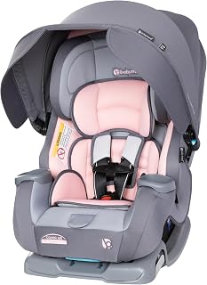 Baby Trend Cover Me 4-in-1 Convertible Car Seat with UPF 50+ Adjustable Canopy, 4-100 lbs, Sun Protection
