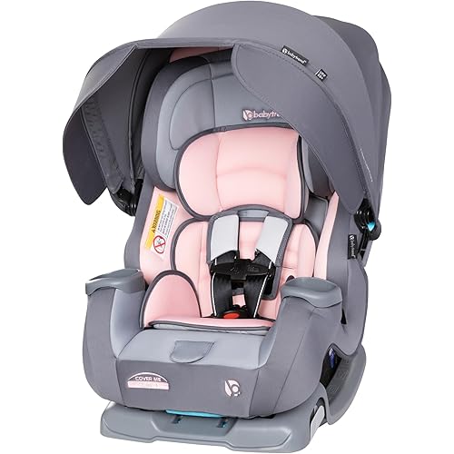 Baby Trend Cover Me 4-in-1 Convertible Car Seat, Desert Pink