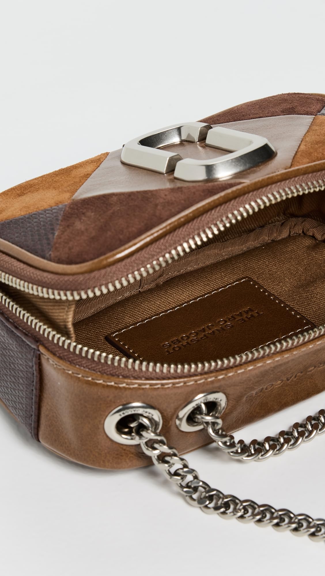 MARC JACOBS The Snapshot, torebka damska, brązowa, wielokolorowa, jeden rozmiar