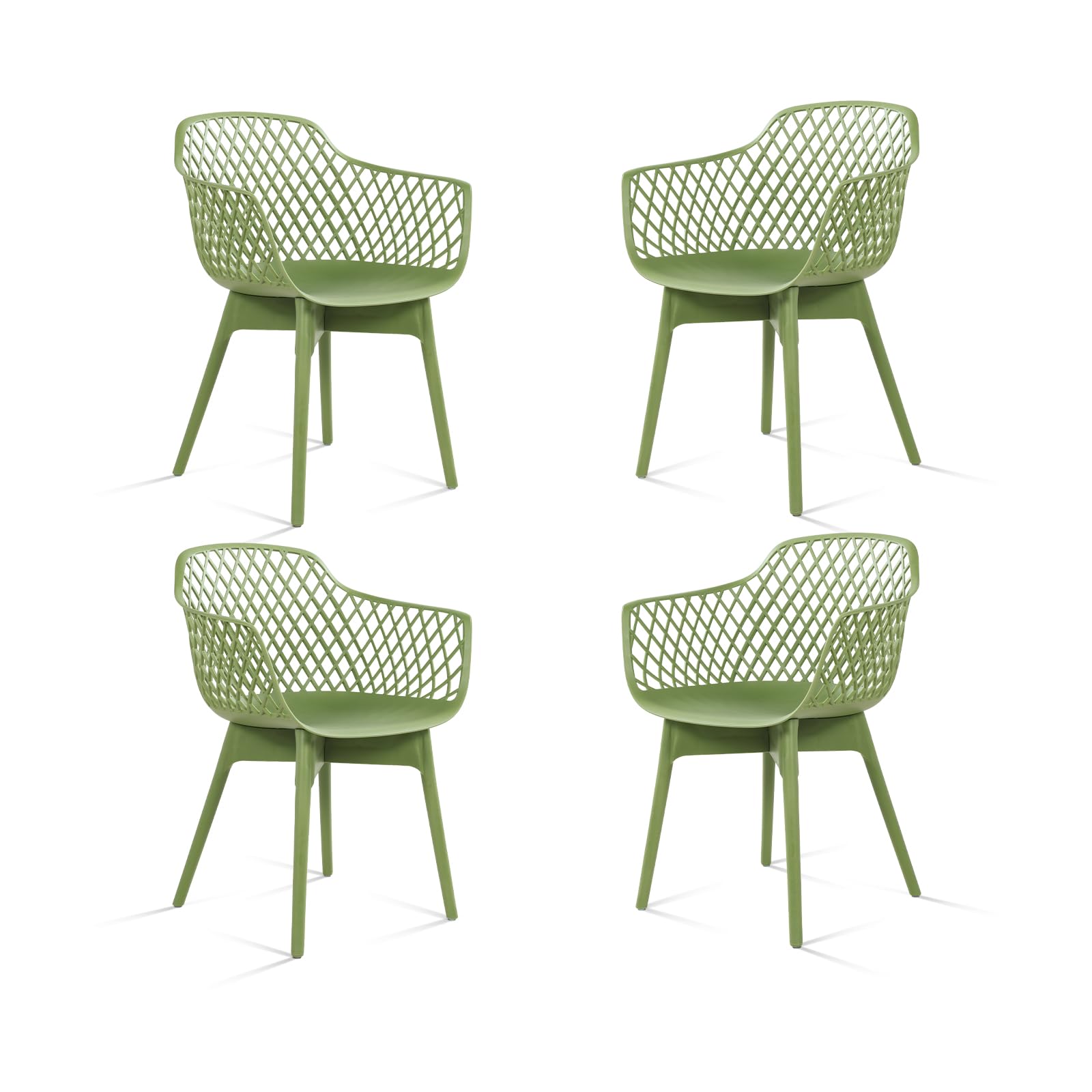 Chaises de terrasse et jardin en plastique résistant pour vos repas en extérieur
