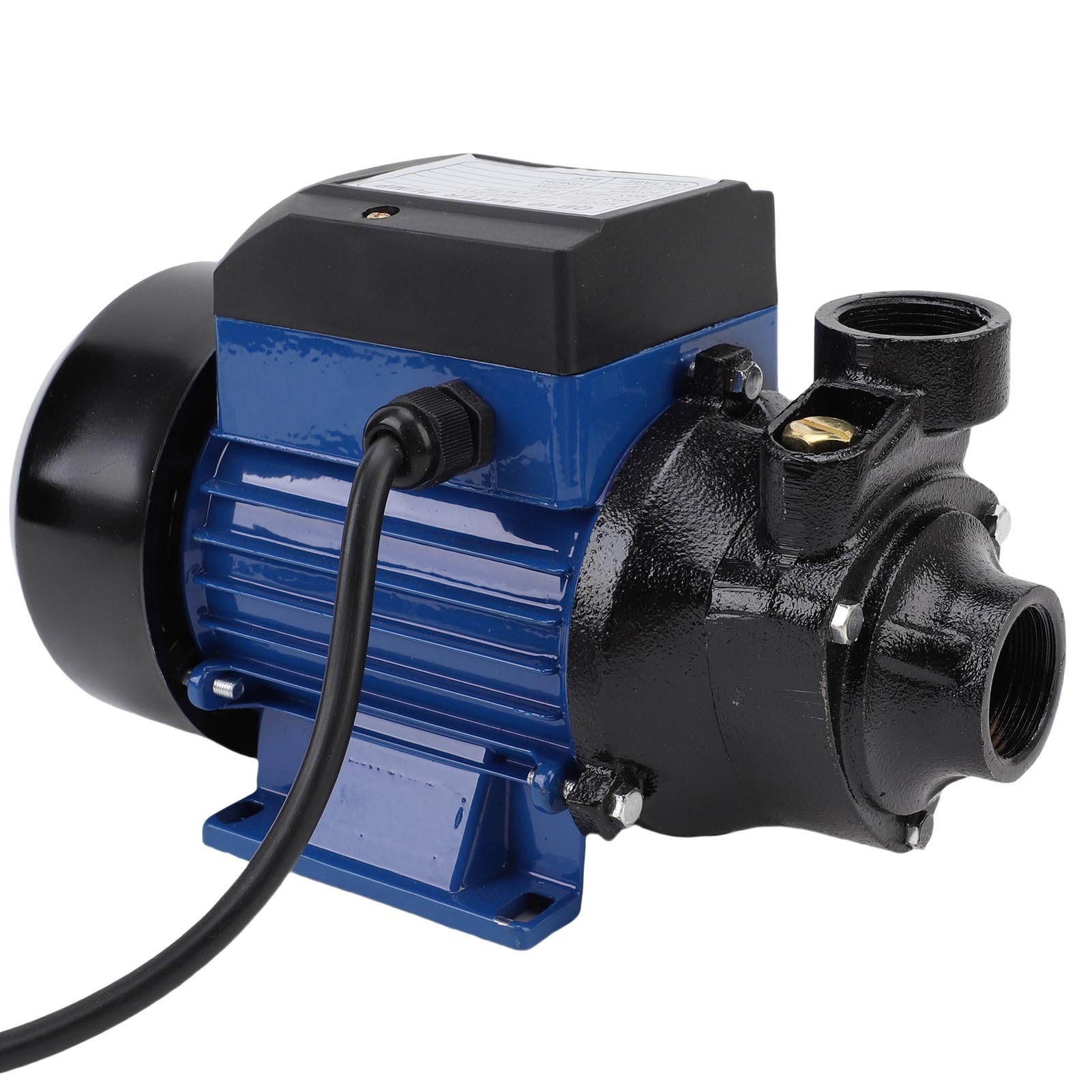 Pompa Wodna 24 V, 230 W, wysokość Podnoszenia 25 M, wydajność Przepływu 1,5 M³/h, 3200 Obr./min, z odlewaną obudową aluminiową i płytą ze Stali Nierdzewnej, do Domowego