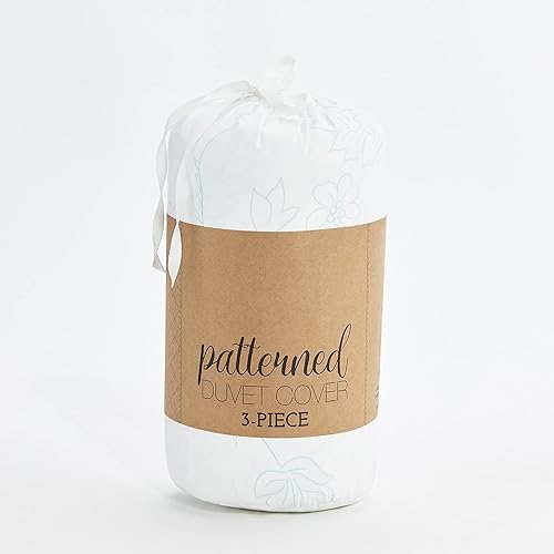 Miniatura 6 de Simply Soft - Juego de funda de edredón con patrón de espiga de 3 piezas