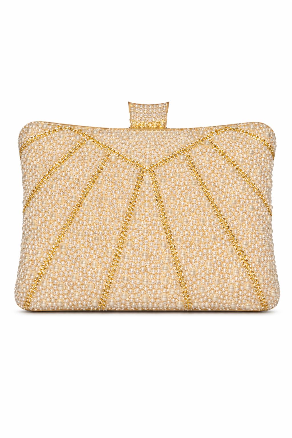 Glamorous Pearl Crystal Clutch Bag for Women – Bridal Party Evening Purse-picture-27