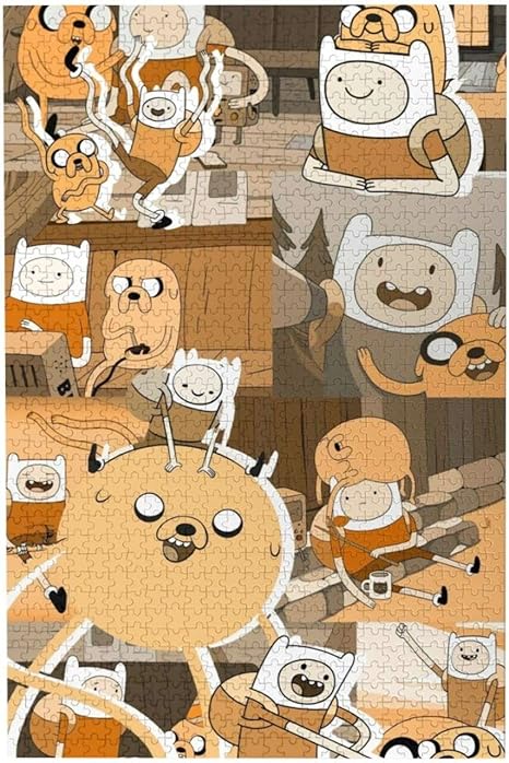 Amazon Co Jp パズル ジグソーパズル ピクチュアパズル1000ピース アドベンチャータイム ジェイク 絵のパズル ためのジグソー Puzzle 装飾画 ファッション掛け絵 知育玩具 ウォールアート 壁掛け壁画 大人の子供パズルパズルゲーム壁掛けアート おもちゃ