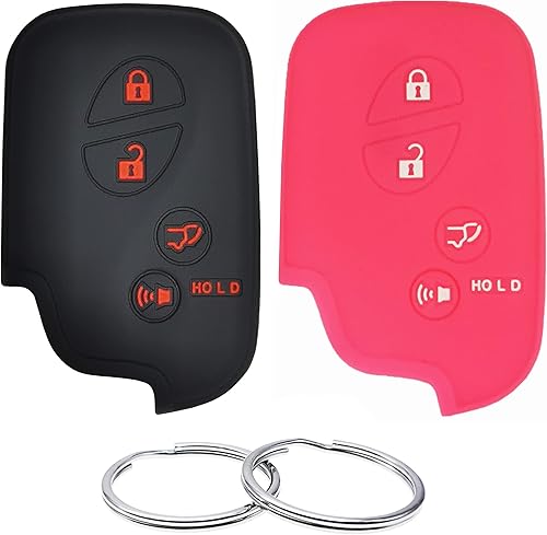 REPROTECTING Funda de goma de silicona para llavero compatible con Lexus CT200h ES350 GS300 GS350 GS350 GS430 GS450h GS460 es F IS250 IS350 LS460