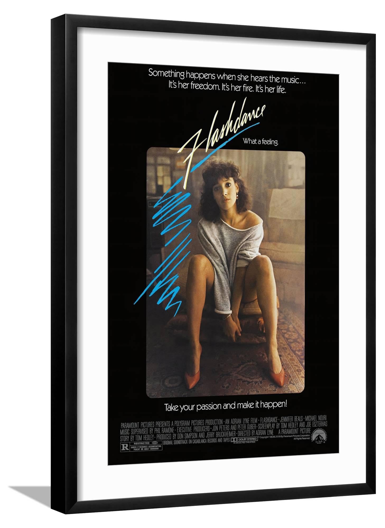 Amazon.com: AllPosters Wall Photographic Print Flashdance [1983