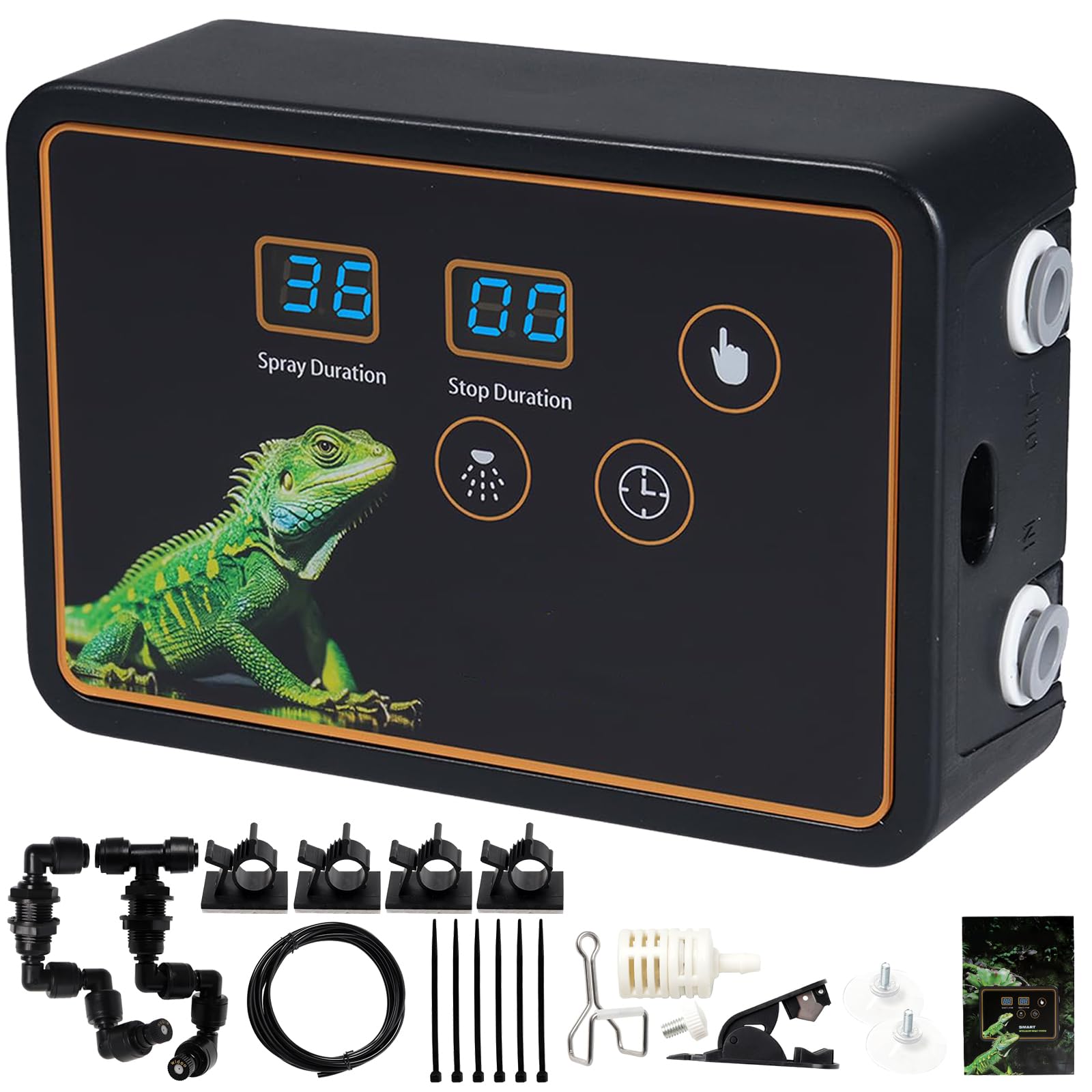 Humidificateur de terrariums reptiles avec système de pulvérisation intelligente