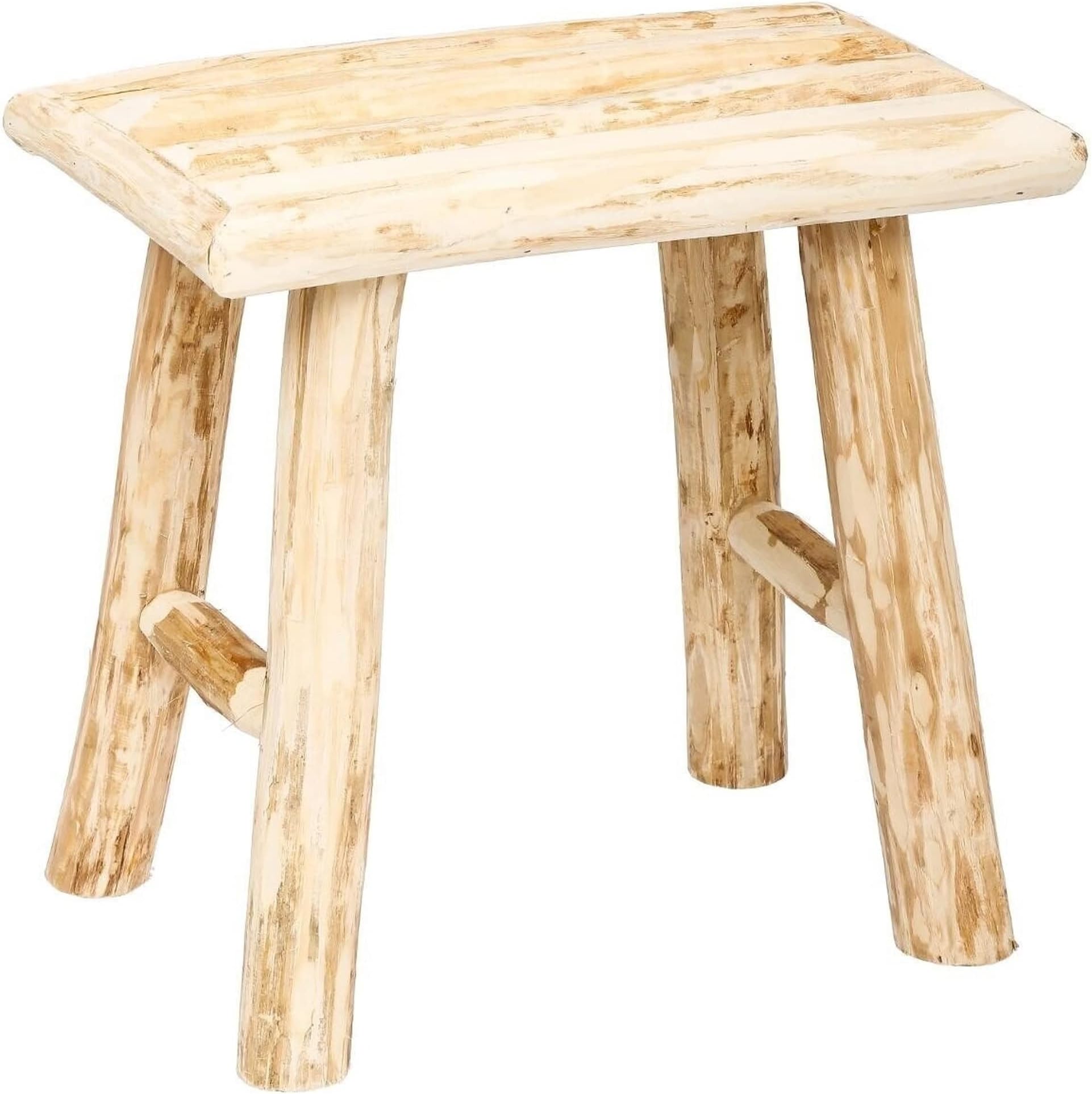Tabouret Pliant Bambou - 5 Five Simply Smart (Charge 130 Kg) - Compact Et Design Pour Appoint Ou Extérieur