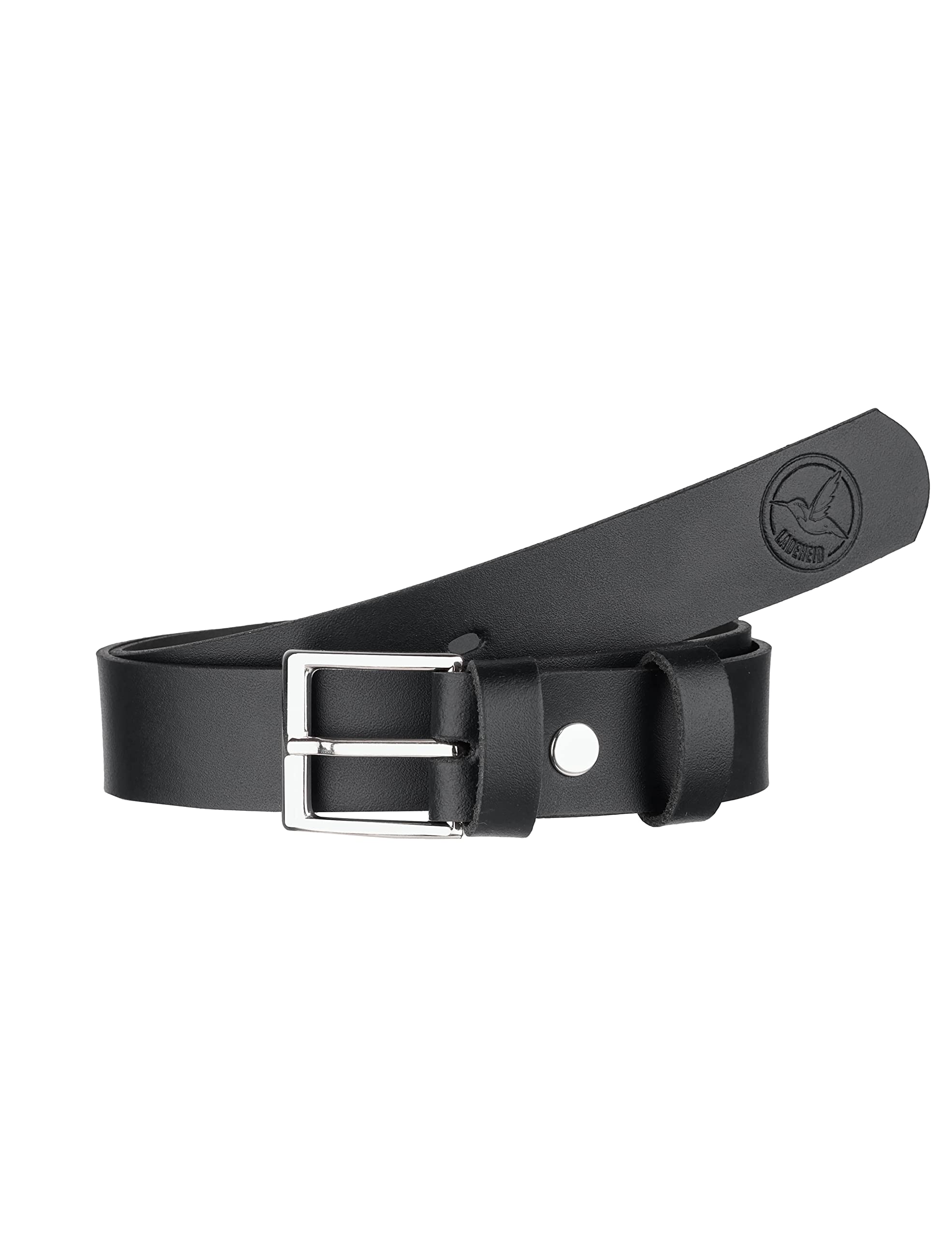 Ladeheid K1D5 kids belt, leather belt 2.5 cm wide,
