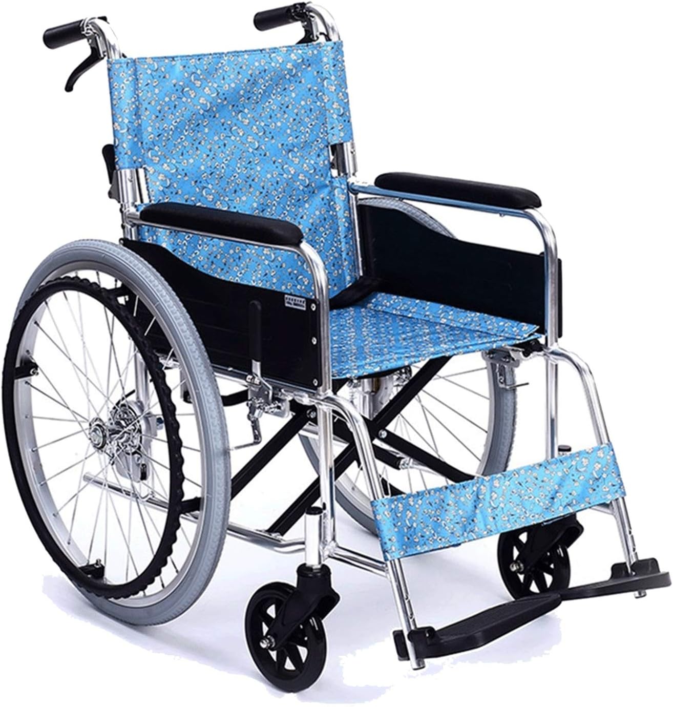 Wheelchair Attendant Transport Wheelchair Aluminum Alloy