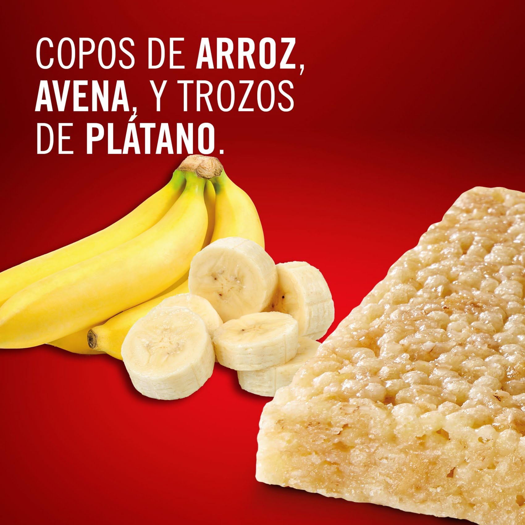 Enervit Competition Bar Plátano, Barritas Energéticas con Trozos de Plátano, Fórmula Técnica, Para Actividades de Alta Intensidad, 22g de Carbohidratos, Sin Gluten, 12 Barritas de 30g