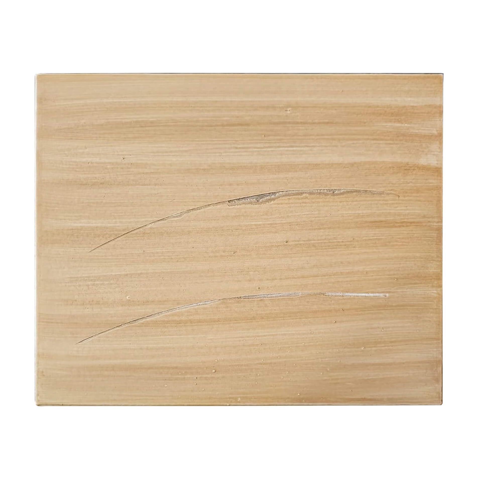 Rebecca Mobili Comodino 3 cassetti, cassettiera di legno, bianca beige grigia, legno paulownnia, stile vintage, camera bagno - Misure: 62 x 29 x 25 cm (HxLxP) - Art. RE4481