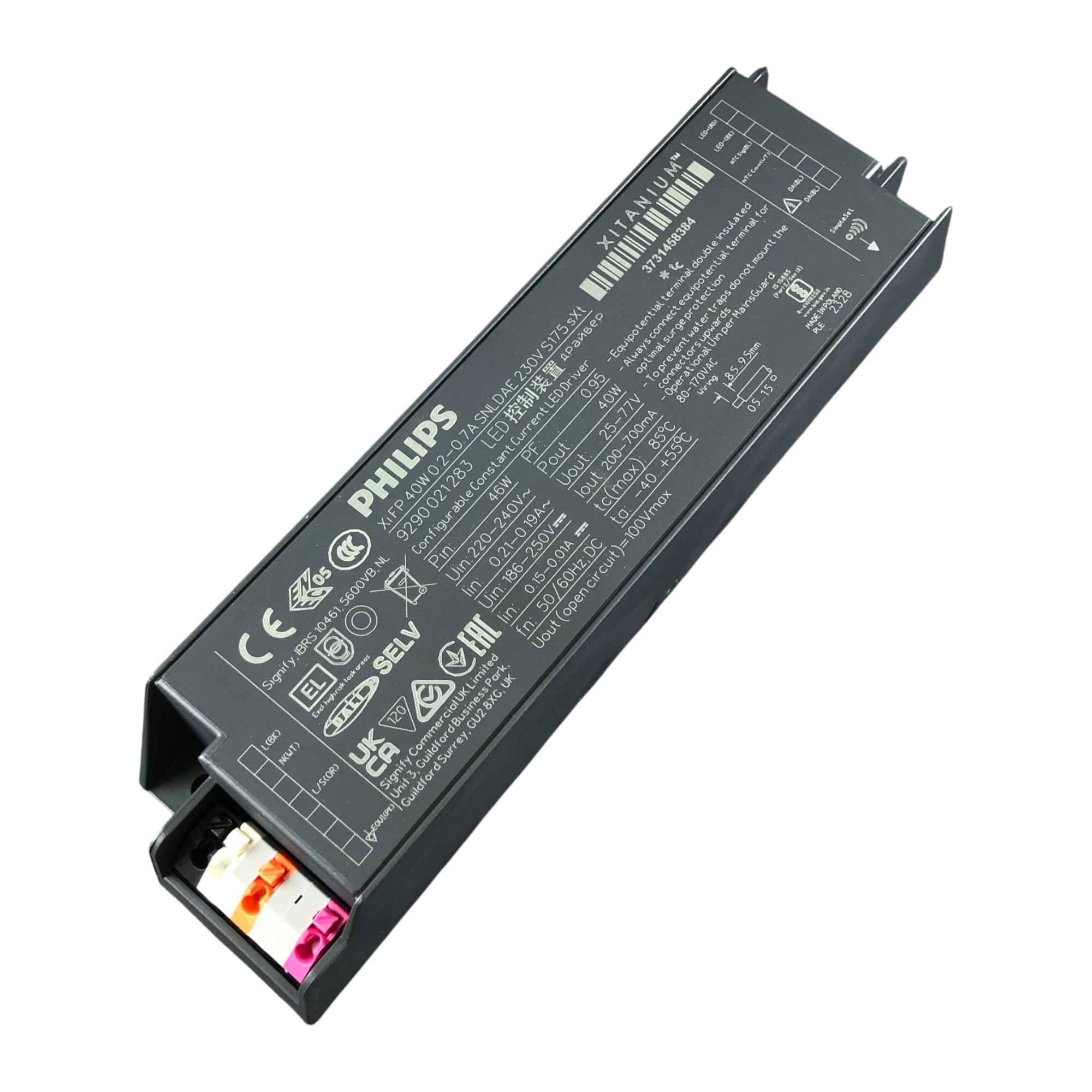 Xi FP 40W 0.2-0.7A SNLDAE 230V S175 sXt