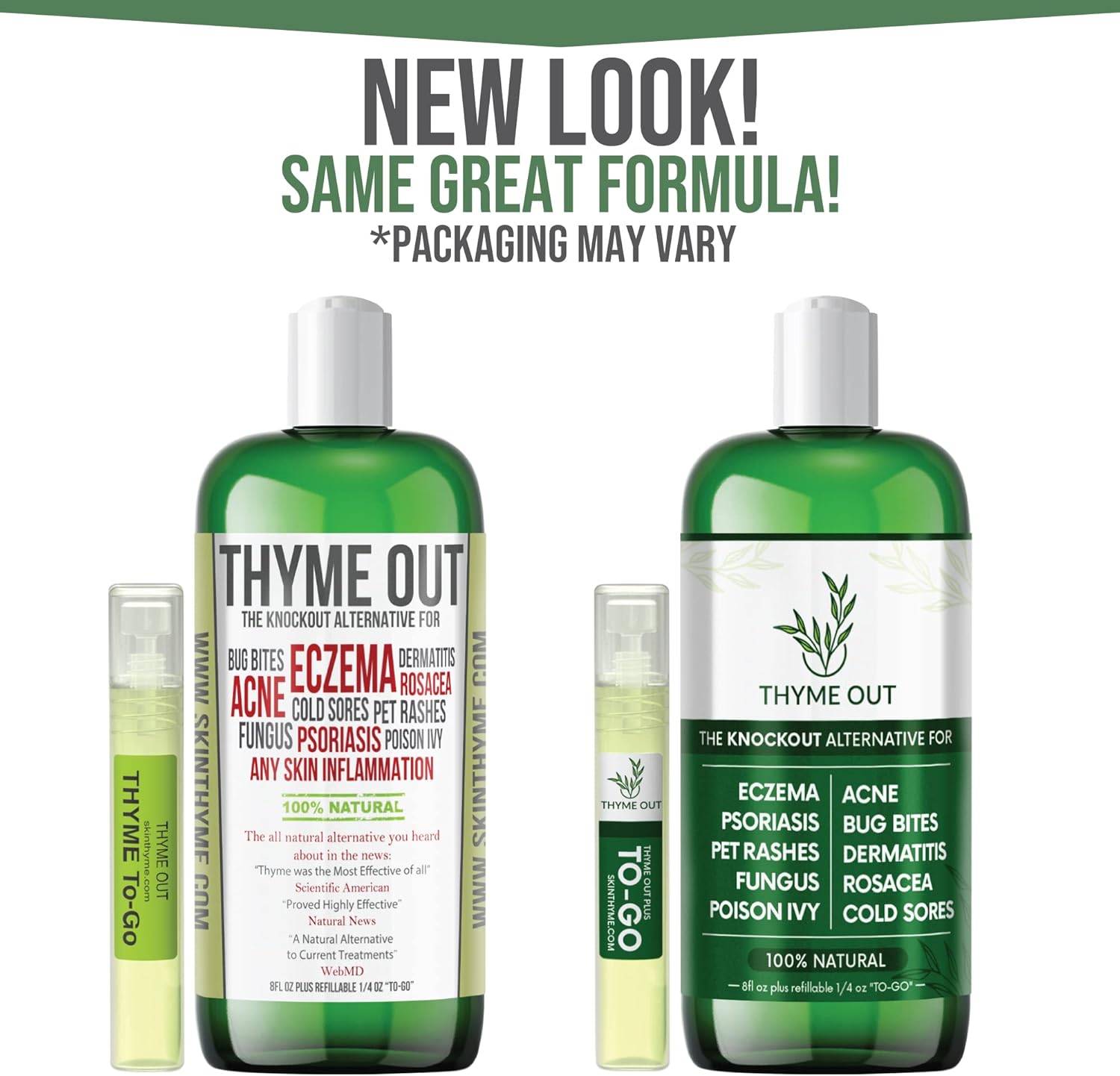 Buy Thyme Out Natural Skin Treatment for Eczema Relief, Psoriasis, Acne