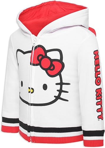 Miniatura 6 de Hello Kitty - Sudadera con capucha y cremallera para bebés, niños pequeños y niñas