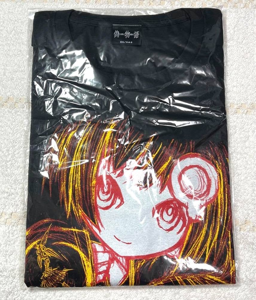 未使用　偽物語 Tシャツ ウエダハジメ　ファイヤーシスターズ 物語シリーズ 　L 未使用 偽物語 Tシャツ ウエダハジメ ファイヤーシスターズ 物語