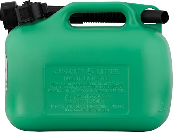 CarPlan TPH005 5L Fuel Can, Unleaded Petrol (Green) - 3
