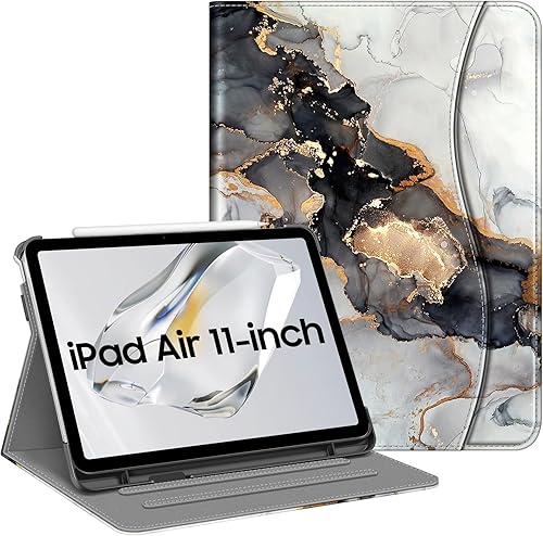 Vista 23 de Fintie Funda para iPad Air de 11 pulgadas M3 (2025) / M2 (2024), iPad Air de 5ª (2022) / 4ª generación (2020) de 10.9 pulgadas, funda protectora