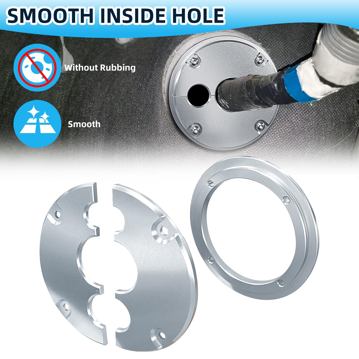 For Holley Terminator X Fire Wall Pass Through LS