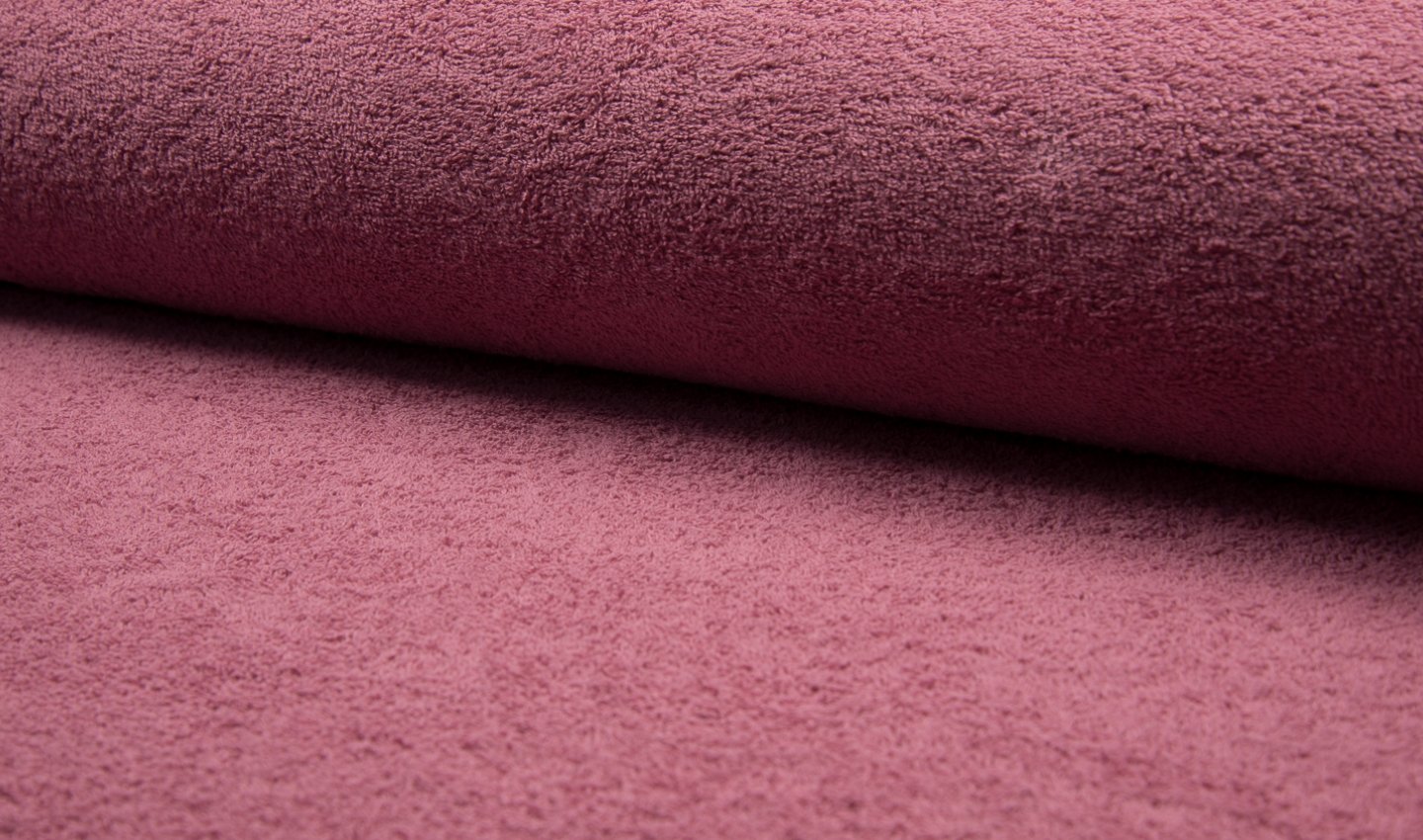 Crs Fur Fabrics Rose Double Sided Cotton Terry Towelling Fabric Material Old 1Mtr 150Cmx100cm