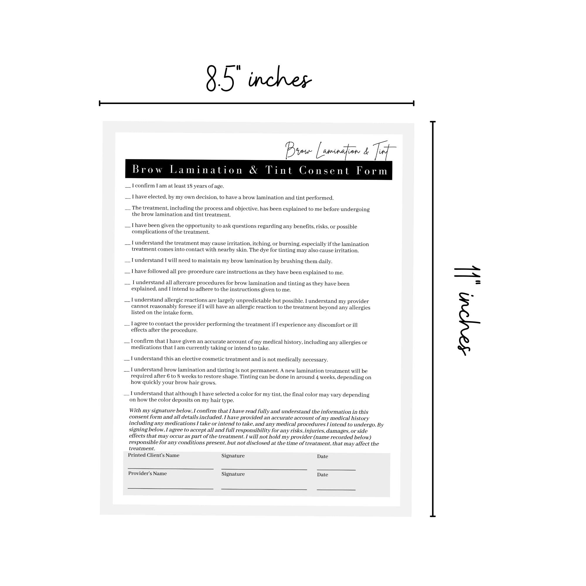 Doctor Stuff - Dentist Office Forms, Dental Medical History Patient Continuation Form, CF8290, 8-1/2