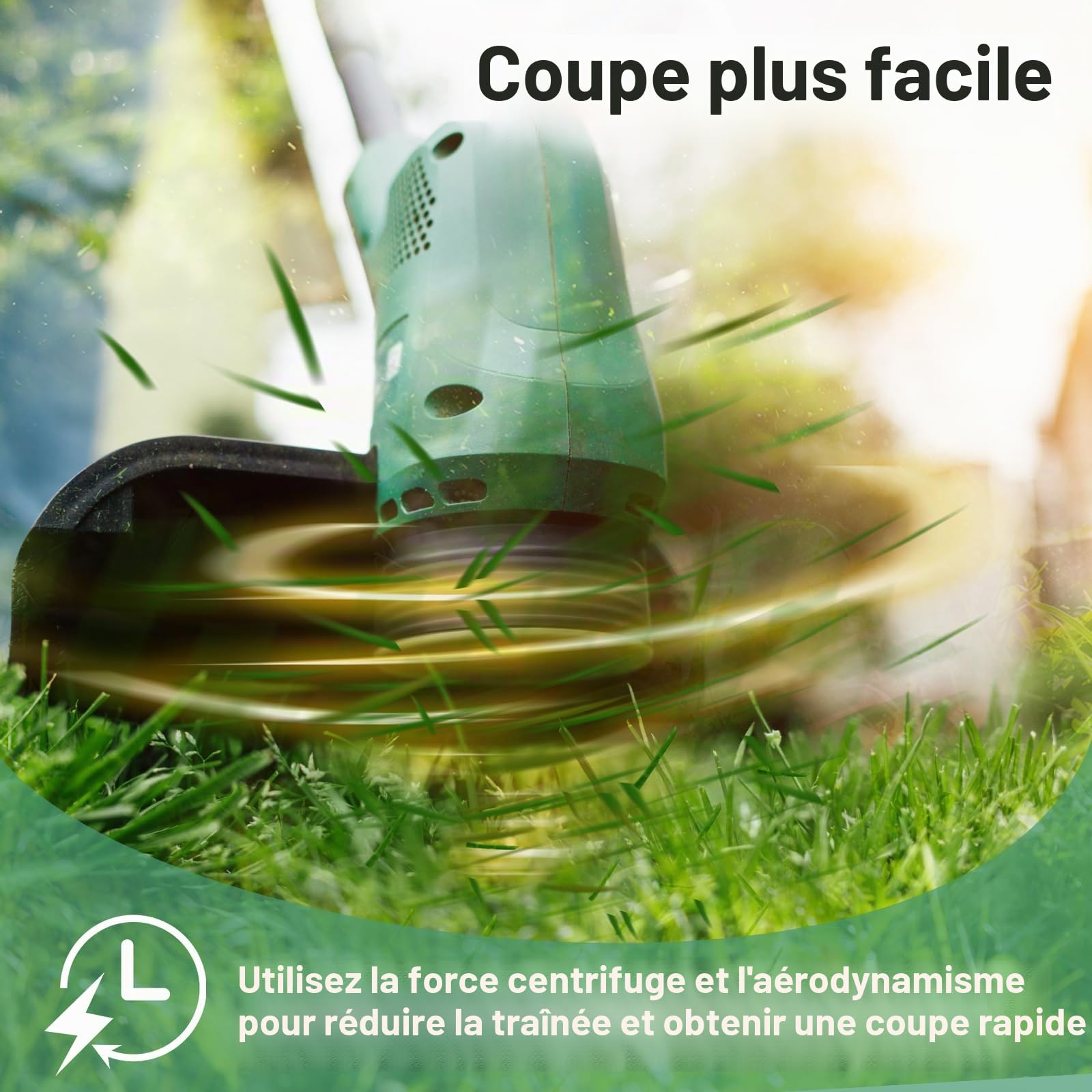 Ø1,6 mm-5m de Longueur Fil Coupe Bordure Compatible avec Bosch Convient pour Coupe-Bordures sans Fil EasyGrassCut,Contient 4 Pièces F016800569 Bobine Coupe Bordure
