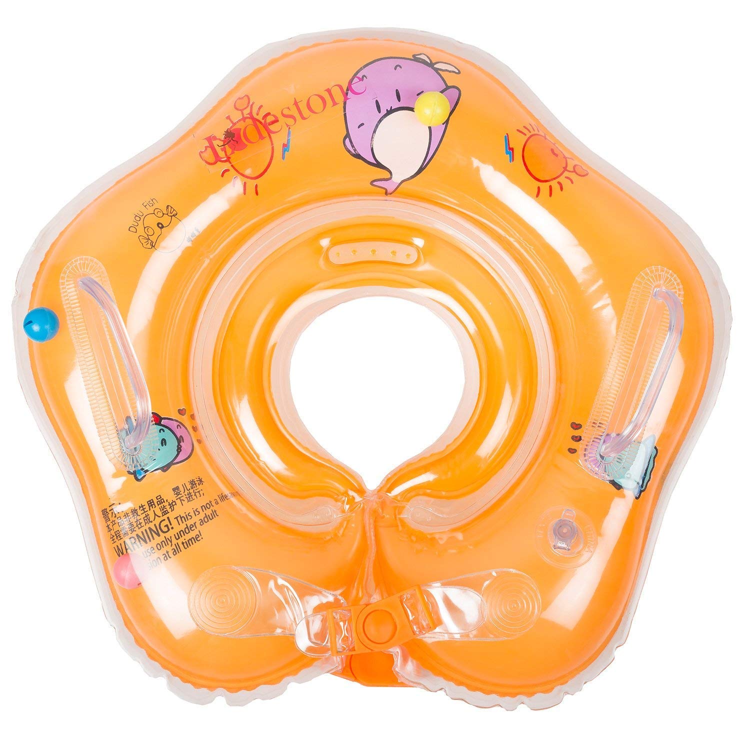 Birudmart New Arriving Baby Swim Aid Floats Neck Collar Inflatable Tube Ring Cute Mini Swimming Ring for Babies (B07VXQZ2KY) Amazon Price History, Amazon Price Tracker
