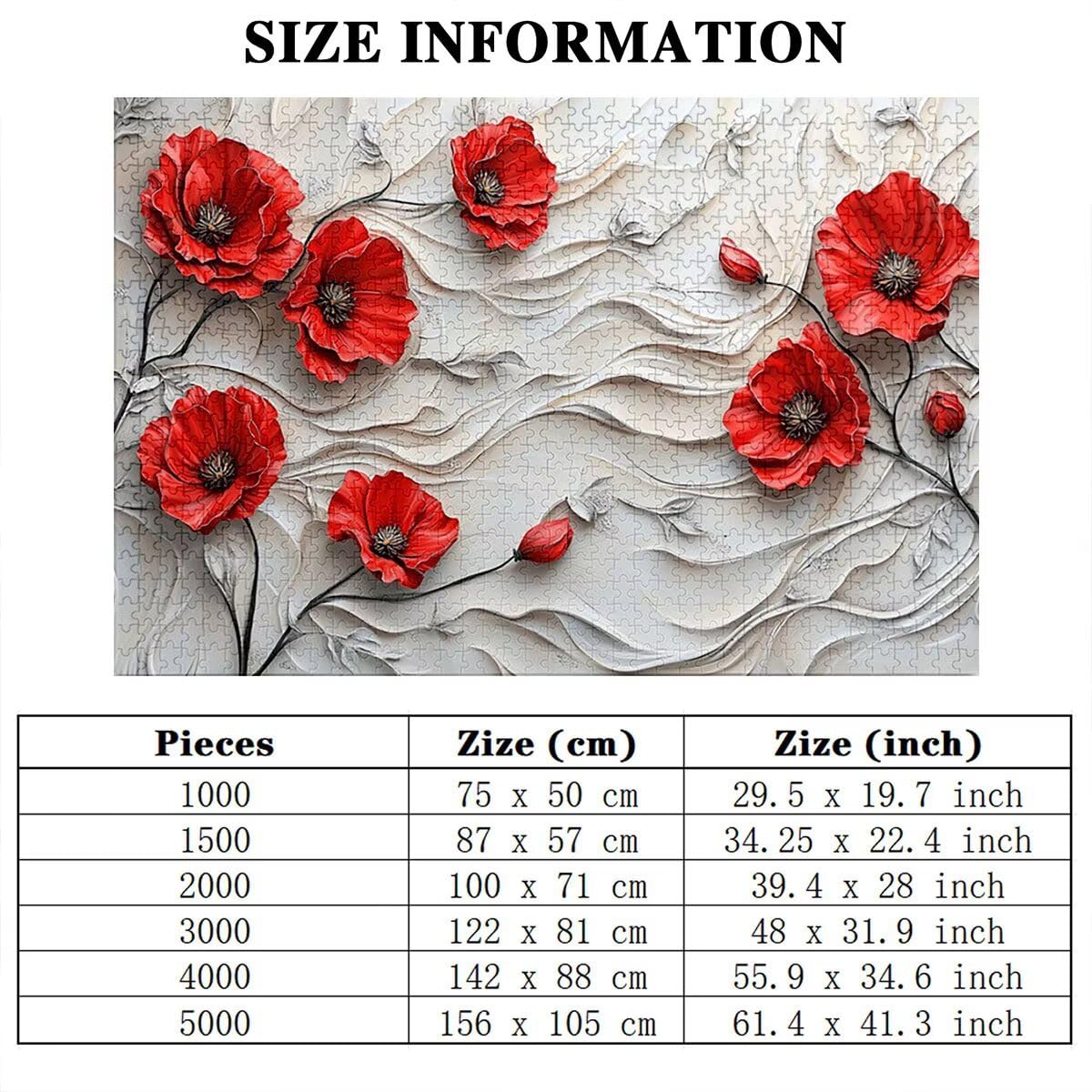 Puzzle 2000 sztuk kwiat dla dorosłych, abstrakcyjne drewniane puzzle dla dorosłych, trudne drewniane łamigłówki, rodzinne gry edukacyjne, łamigłówki z pudełkiem na prezenty dekoracje do domu, prezent