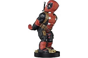 Marvel: Deadpool Rear View: Gaming Controller Stand Holder with Marvel Figure