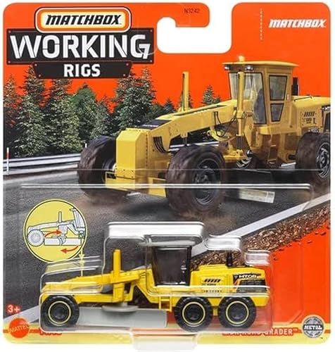 Matchbox Equipos de trabajo MBX Road Grader 11/16