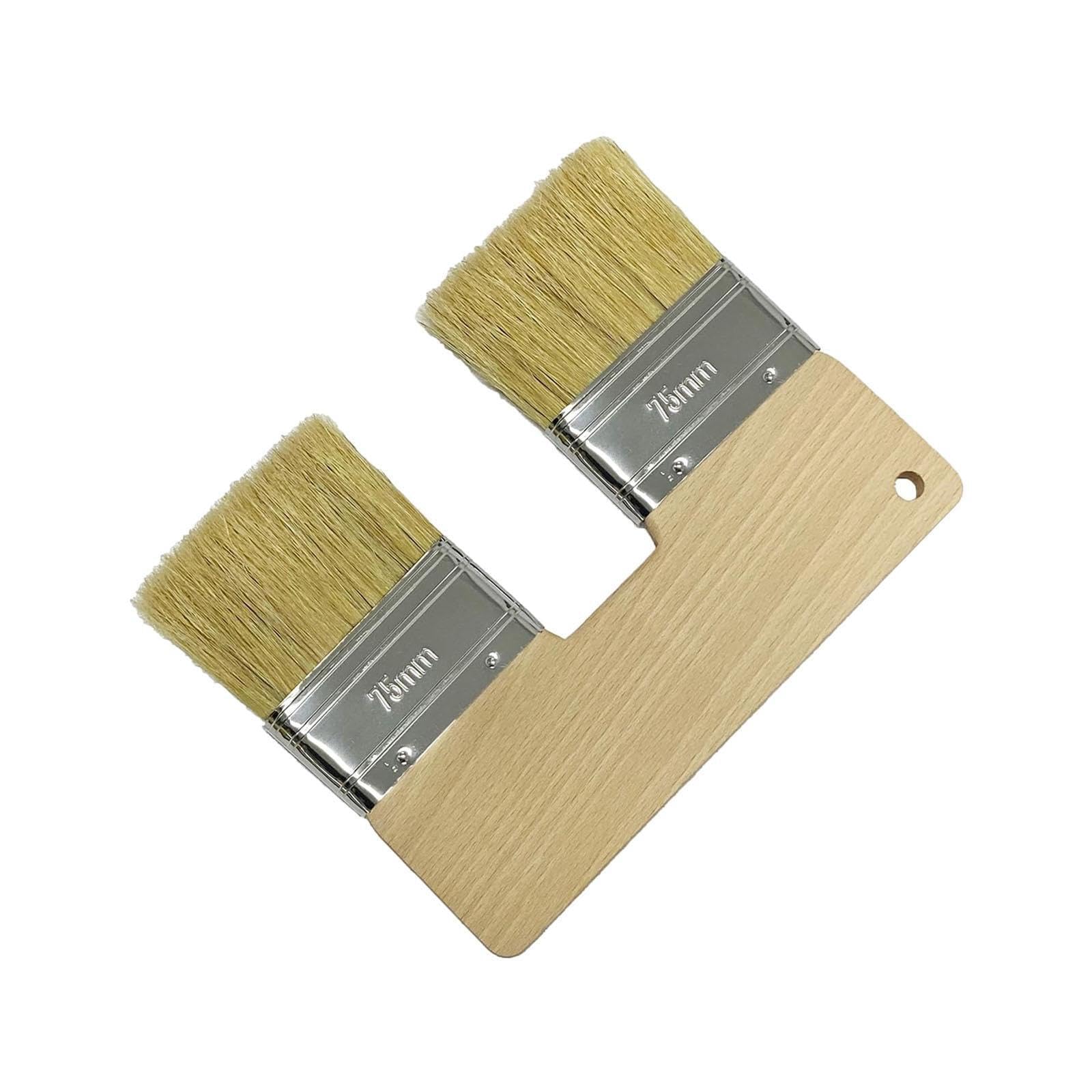 PUXZYAX Paint Brush Wooden Handle DIY Glues Watercolors Wood Ensures Durability Soft And Elastic Bristles Retain Well And Apply Smoothly On Various Surfaces