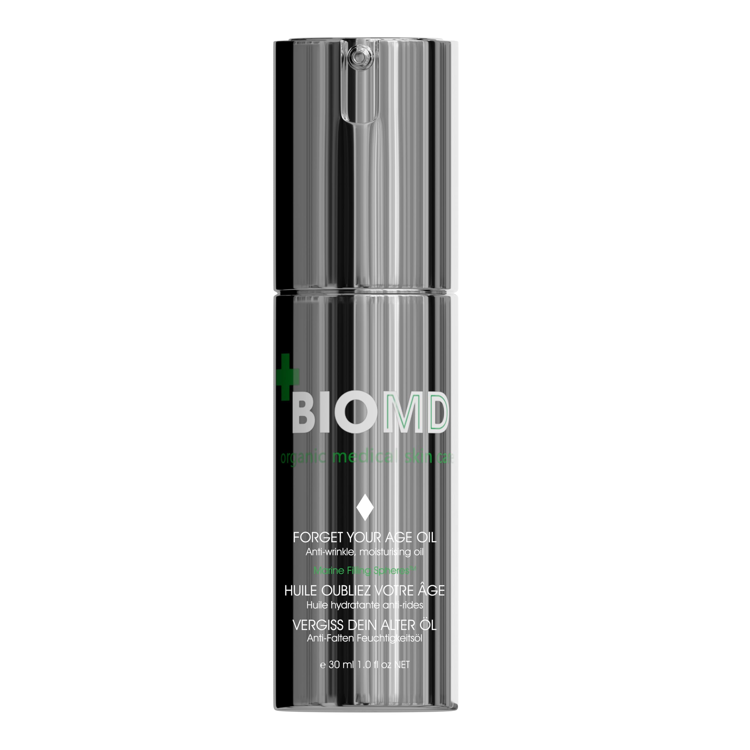 BioMD Vergiss Dein Alter Gesichtöl, BioMD Forget Your Age Oil, 30ml, Anti Aging Oil, Falten, Lift activ