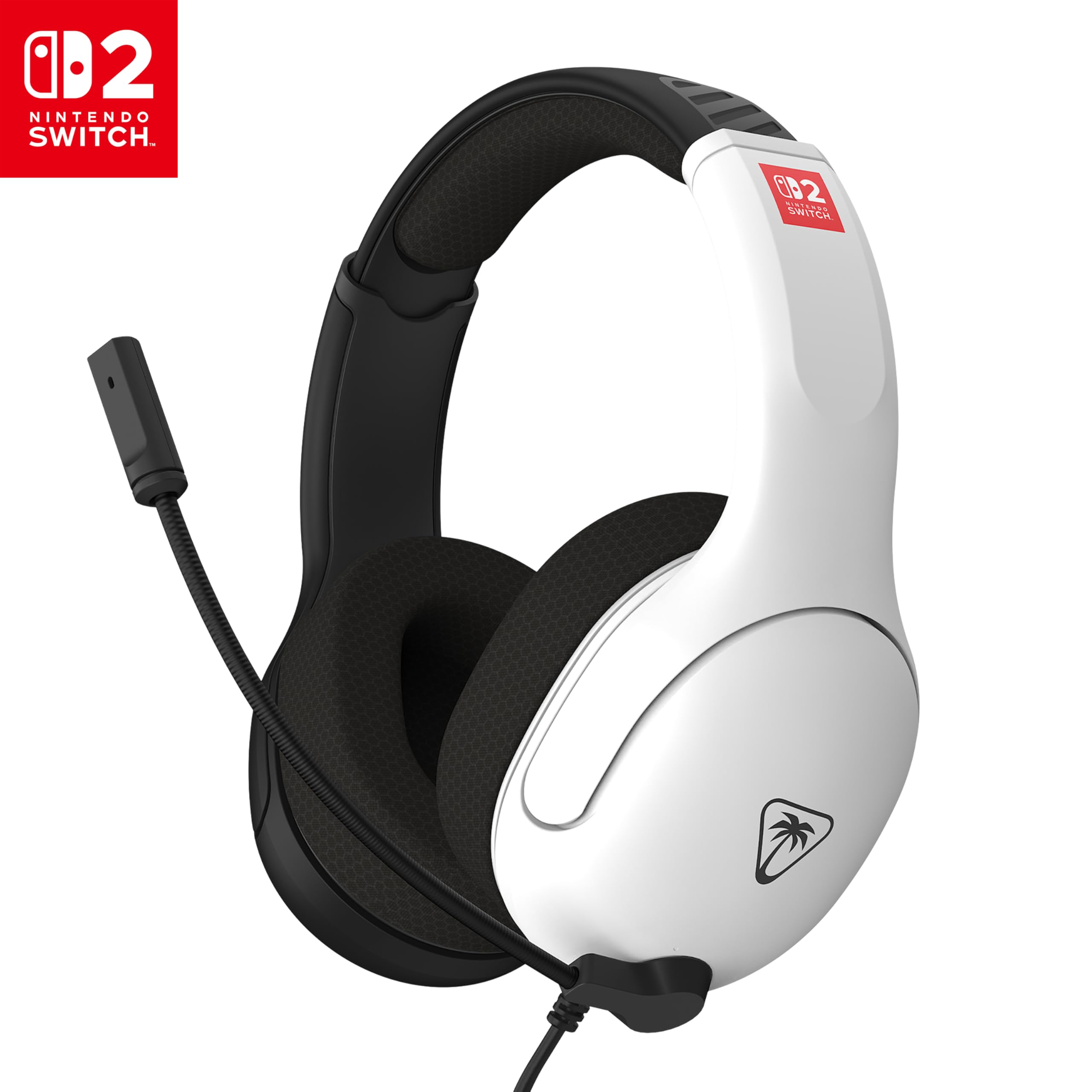Turtle Beach Black/White Airlite Fit Headset Nsw2 &